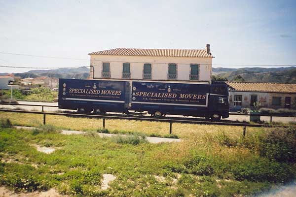 Road Train Image International Removals Road Train