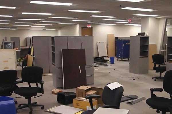 Commercial Furniture disposal Services